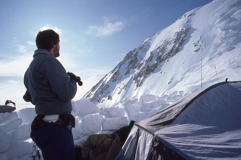 083 McKinley May 1987 Eric Wetzel at 14K Camp.jpg